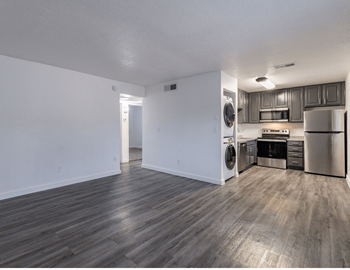 Washer/dryer in unit